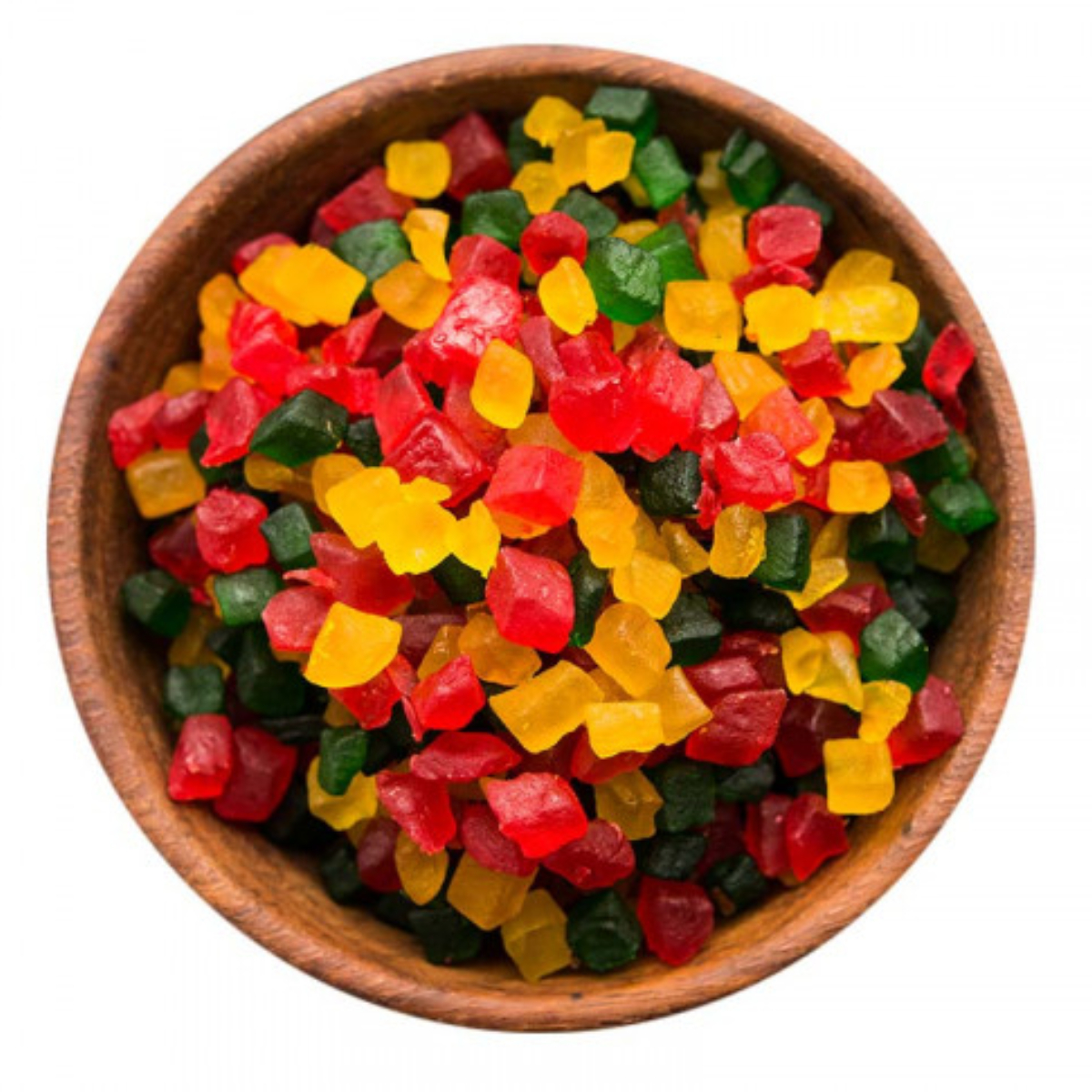 VOC Mart Tutti Frutti - 1 Kg | Cherries Fresh Fruits | For Cake Decoration